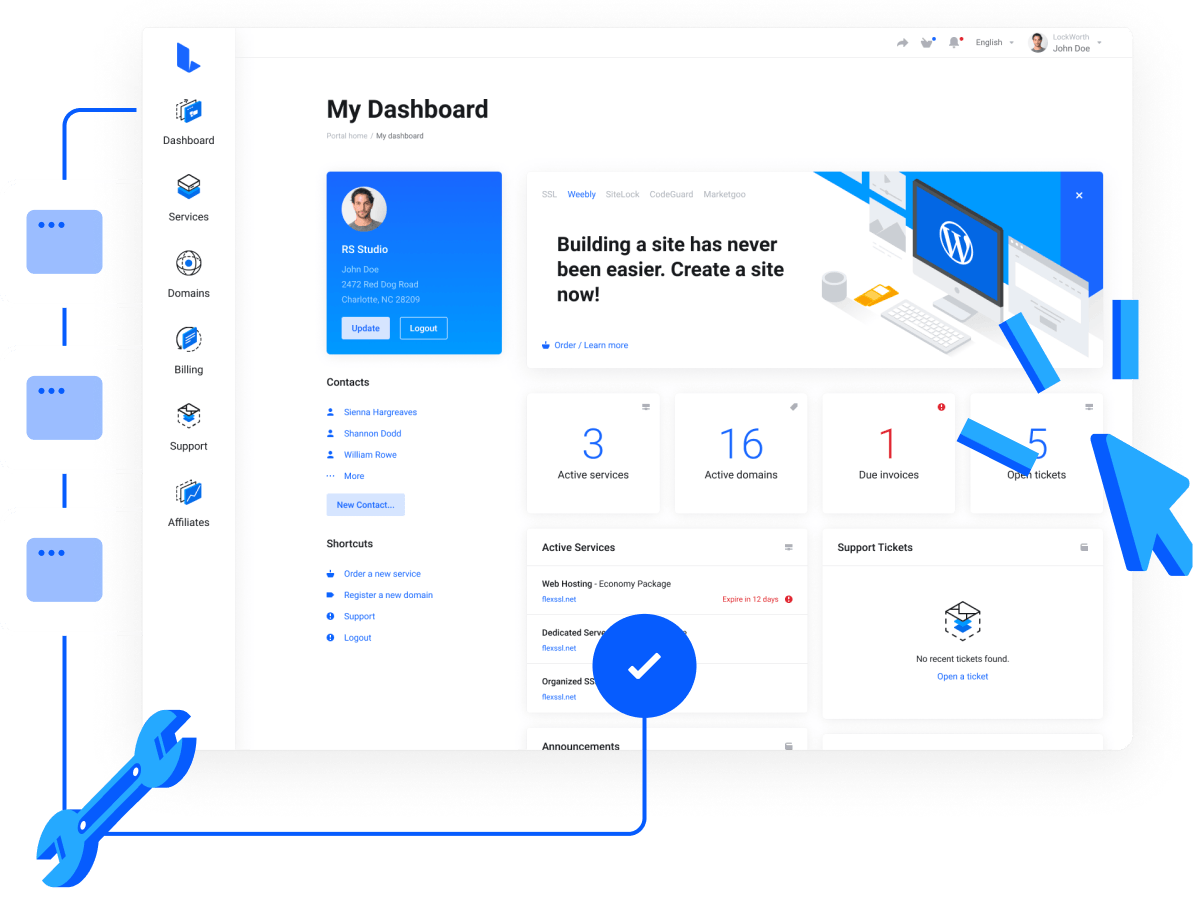 The power of dedicated hardware on a user-friendly hosting platform